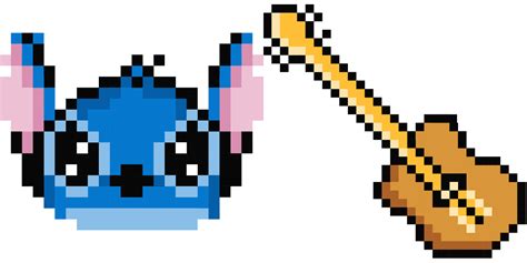 Stitch Pixel Cursor CM Cursors