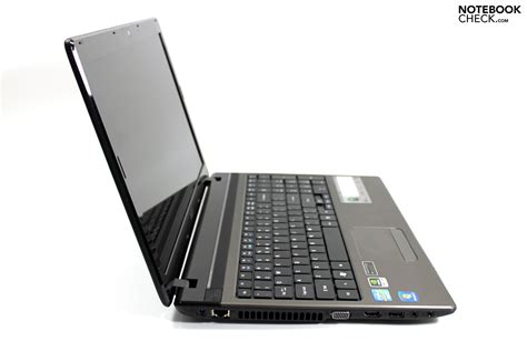 Review Acer Aspire G Notebook Notebookcheck Net Reviews