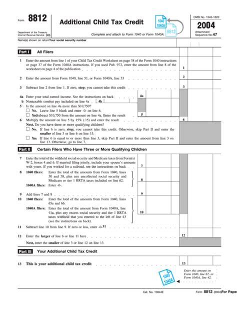 2022 Credit Limit Worksheet A Publication 972 2020 Child Tax