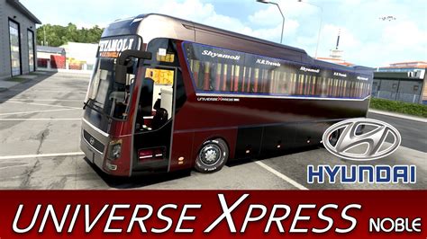 Euro Truck Simulator Hyundai Universe Express Noble Bus Test