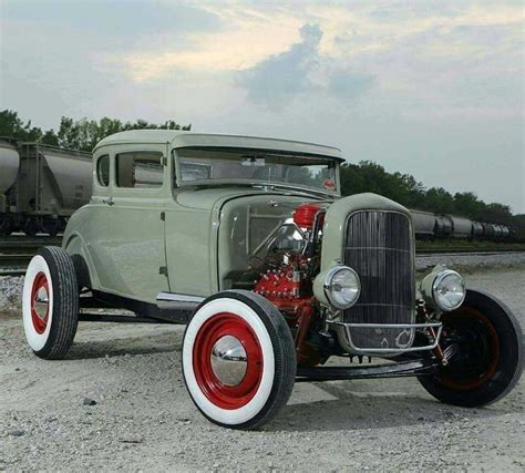 1930 31 Ford Model A Coupe Hot Rod Classic Cars Trucks Hot Rods