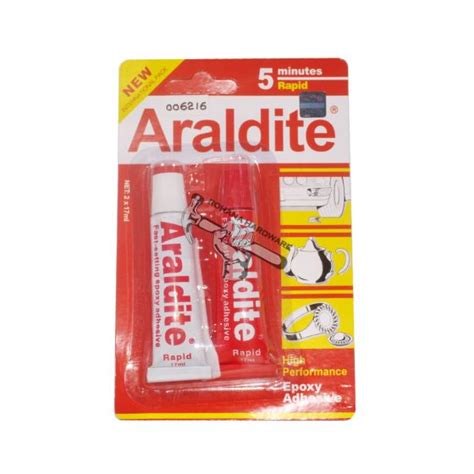 Araldite Fast Setting Epoxy Adhesive Rapid Ml