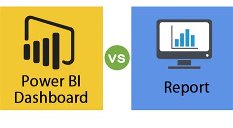 Power Bi Report Vs Dashboard Understanding The Key Differences