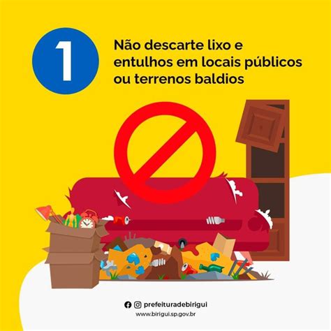 Prefeitura De Birigui Lan A Campanha Jogue Limpo A Cidade Para