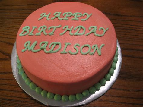 Delectable Sweets by the Smiths: Happy Birthday Madison!