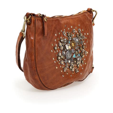 Crossbody Bag Bella Di Notte Cognac Campomaggi