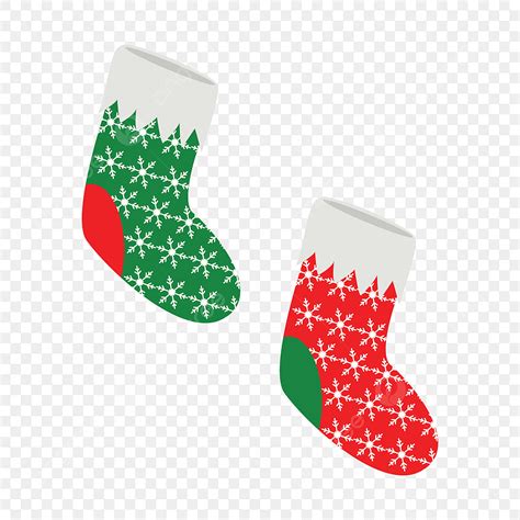 Sock Christmas Vector Png Images Christmas Socks Transparent