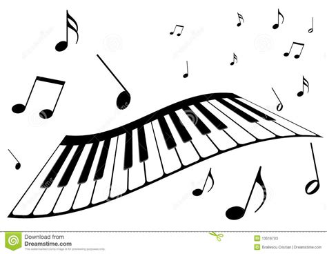 Piano Clipart Black And White | Free download on ClipArtMag