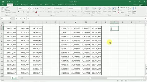 Cara Membuat Tabel Angka Di Excel Hot Sex Picture