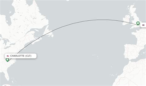 Direct Non Stop Flights From Charlotte To London Schedules