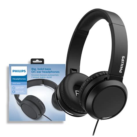 Ripley Audifono Philips Over Ear Alambrico Manos Libres Tah Neg