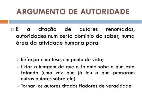 ARGUMENTAÇÃO TIPOS DE ARGUMENTOS ppt carregar Descubra o mundo das