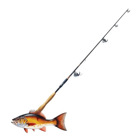 Fishing Rod With Fish, Fish, Pole, Rod PNG Transparent Image and ...