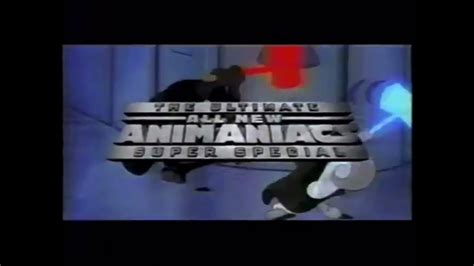 The Ultimate Animaniacs Super Special Premiere Bumper 1998 Youtube