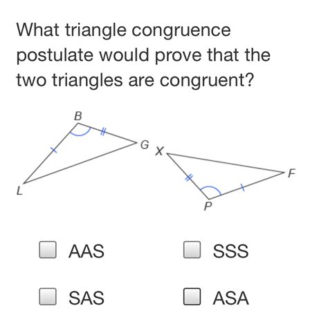 Aas Congruence Postulate Of Triangles