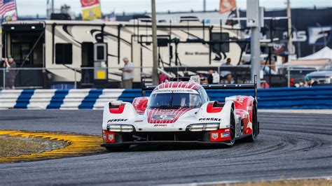 Porsche Of Porsche Penske Motorsports Wins Hours Of Daytona