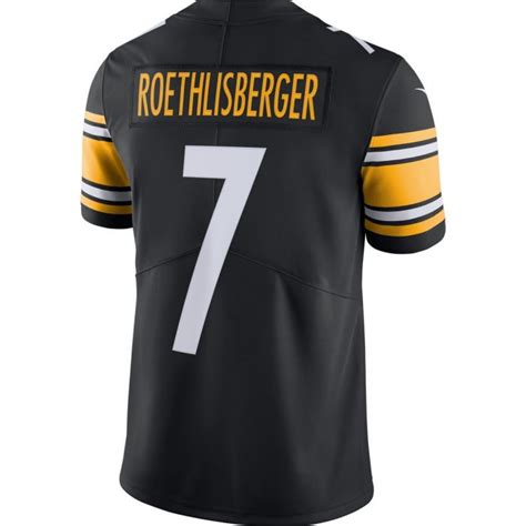 Pittsburgh Steelers #7 Ben Roethlisberger Limited Home Jersey