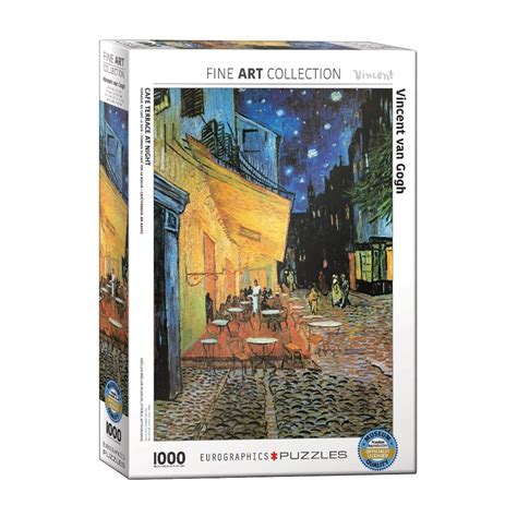 EuroGraphics Vincent Van Gogh Terraza de café por la noche 1000 piezas