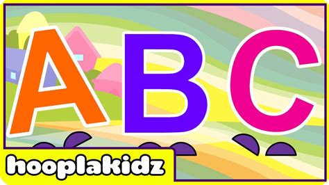 Abc Song Learning Alphabets From A Z Hooplakidz Youtube Music