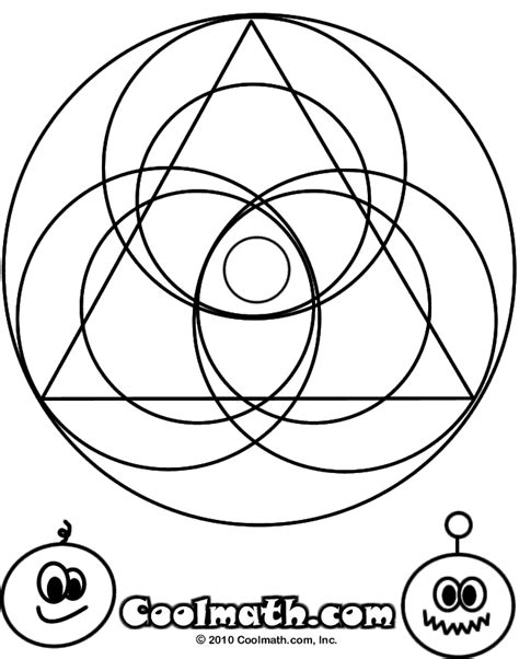 Geometrie Ausmalbilder Malvorlagen Kostenlos