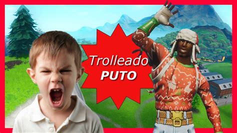 TROLLEANDO A NIÑOS RATA EN FORTNITE 2019 YouTube