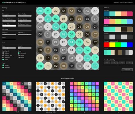 Artstation Uv Map Checker Maker Byvalle 49 Off