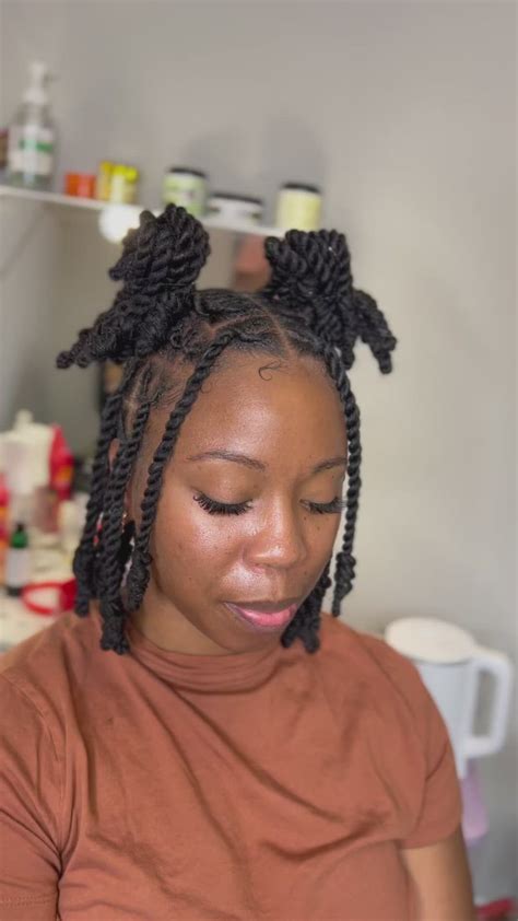 Invisible Locs Bob Length How To Hair Tutorial Protective Hairstyles