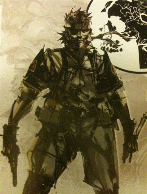 Metal Gear Solid Peace Walker - Big Boss Artwork