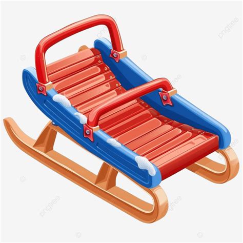 Plastic Sled Snow Cartoon, Plastic, Sled, Snow PNG Transparent Image ...