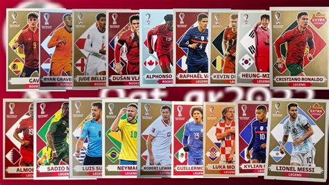 Coleccion Completa De Los Extra Stickers De Panini Del Mundial De La