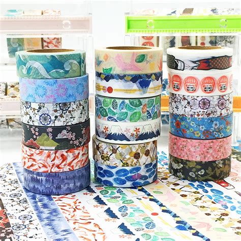 2017 New 5x Japanese Washi Tape Stationery Diy Masking Washi Tape