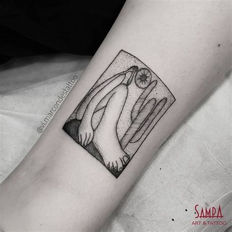 Tatuagem Releitura De Abaporu Feita No Sampa Art Tattoo Itaim Bibi