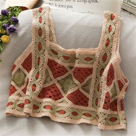 Pin By Yanina Vasquez Arce On Tops Tejidos Crochet Crochet Designs