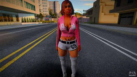 Garota De Virtude Fácil De Gta V 2 Para Gta San Andreas