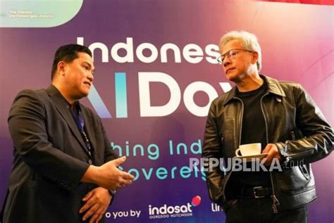 Diskusi Erick Dengan Bos Nvdia Menarik Perhatian Prabowo Republika Online