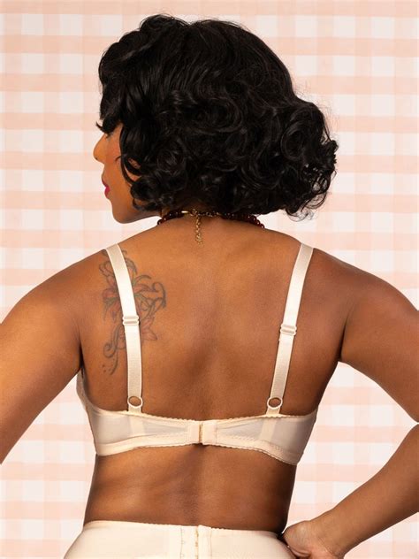 Vintage 1940s Peach Soft Cup Bra Retro Lingerie By What Katie Did