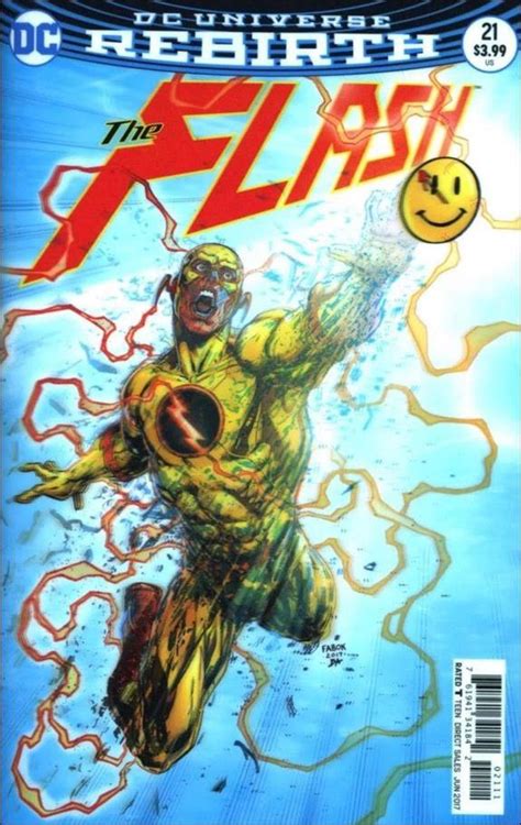 Flash 21 Jason Fabok Lenticular Cover 2017 Vfnm Dc Comics