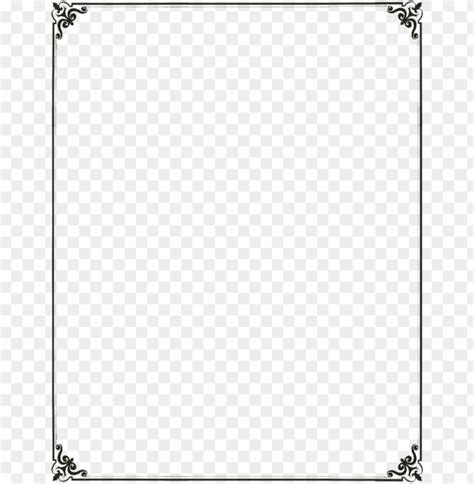 Simple Fancy Frame Png The Original Size Of The Image Is Px