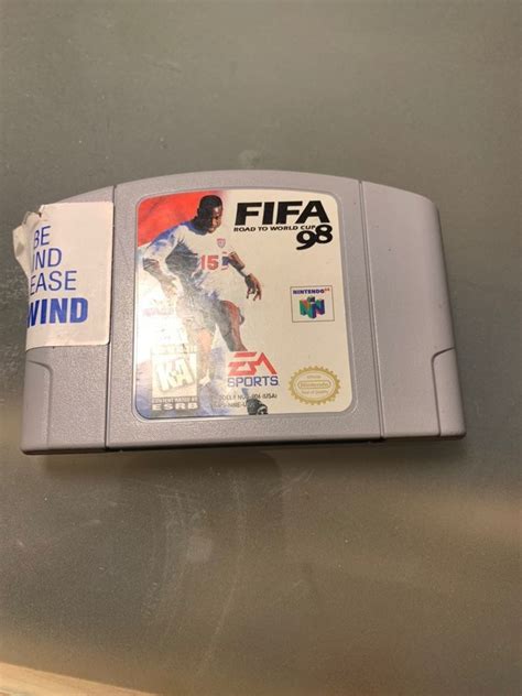 Nintendo 64 Cartridge FIFA Game Fifa Games Fifa Video Games Nintendo