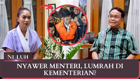 Syl Peras Kementan Guru Besar Ipdn Kumpul Uang Untuk Menteri Sering