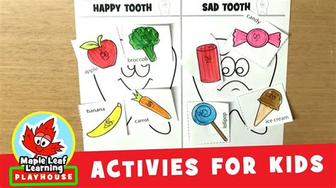 Dental Activities For Kids