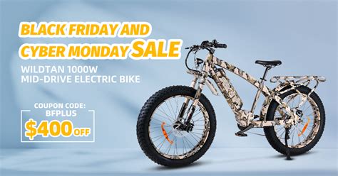 black friday electric bike sales ebikeai