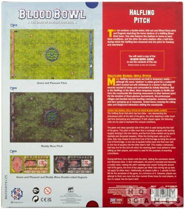 Blood Bowl Halfling Team Pitch Dugouts Купить настольную игру в