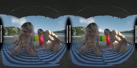 Nude Afternoon On A Yacht Painting Art Creative Porn Ingrida And Diana VR Porn Video VRPorn
