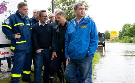 Hochwasser in München DWD warnt erneut vor Dauerregen