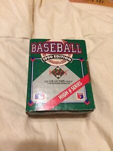 Upper Deck 1990 Baseball The Collectors Choice Set Of Cards High Number