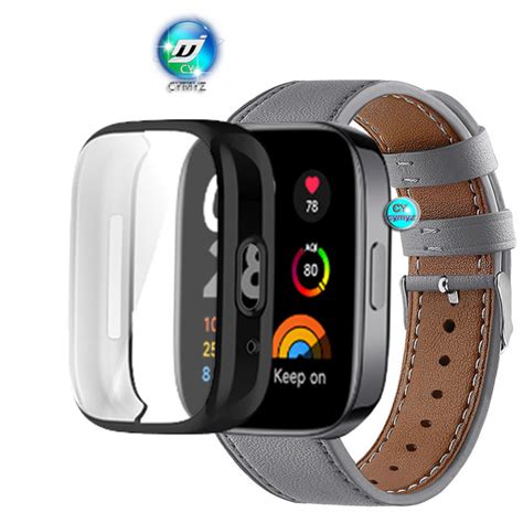 Redmi Watch Active Strap Leather Strap For Redmi Watch Active Smart