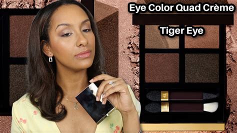 Tom Ford Tiger Eye Eye Color Quad Crème 2 Looks Mo Makeup Mo Beauty Youtube