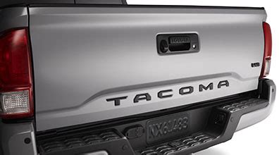 Toyota Tacoma Genuine Toyota Tacoma Black Tailgate Insert