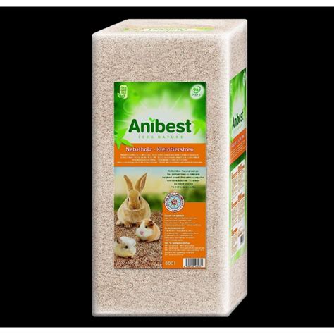 Anibest Naturholz Kleintierstreu Liter Kg